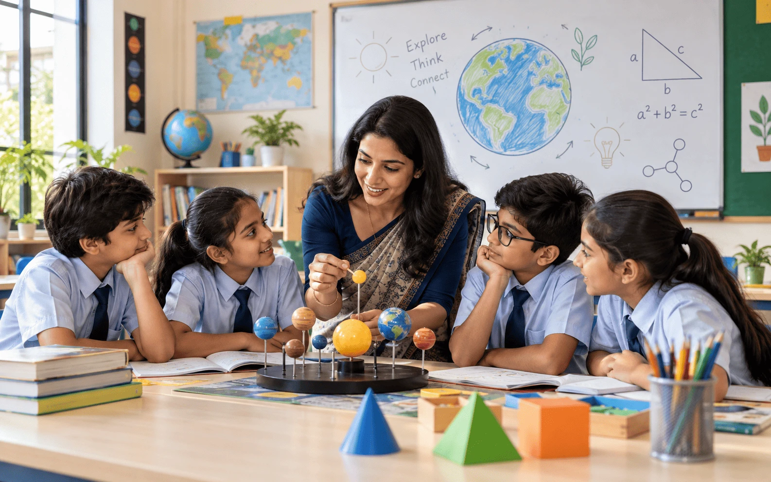 Concept-Based Learning at Happy Faces